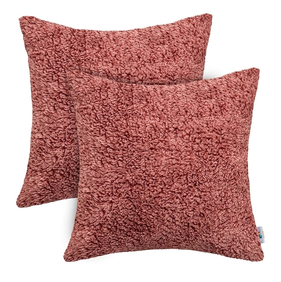 Other - 🌿5 for $25🌿 Sherpa throw pillow covers 16x16